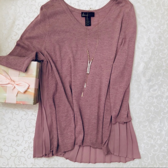 Lane Bryant Sweaters - LANE BRYANT Lavender sweater